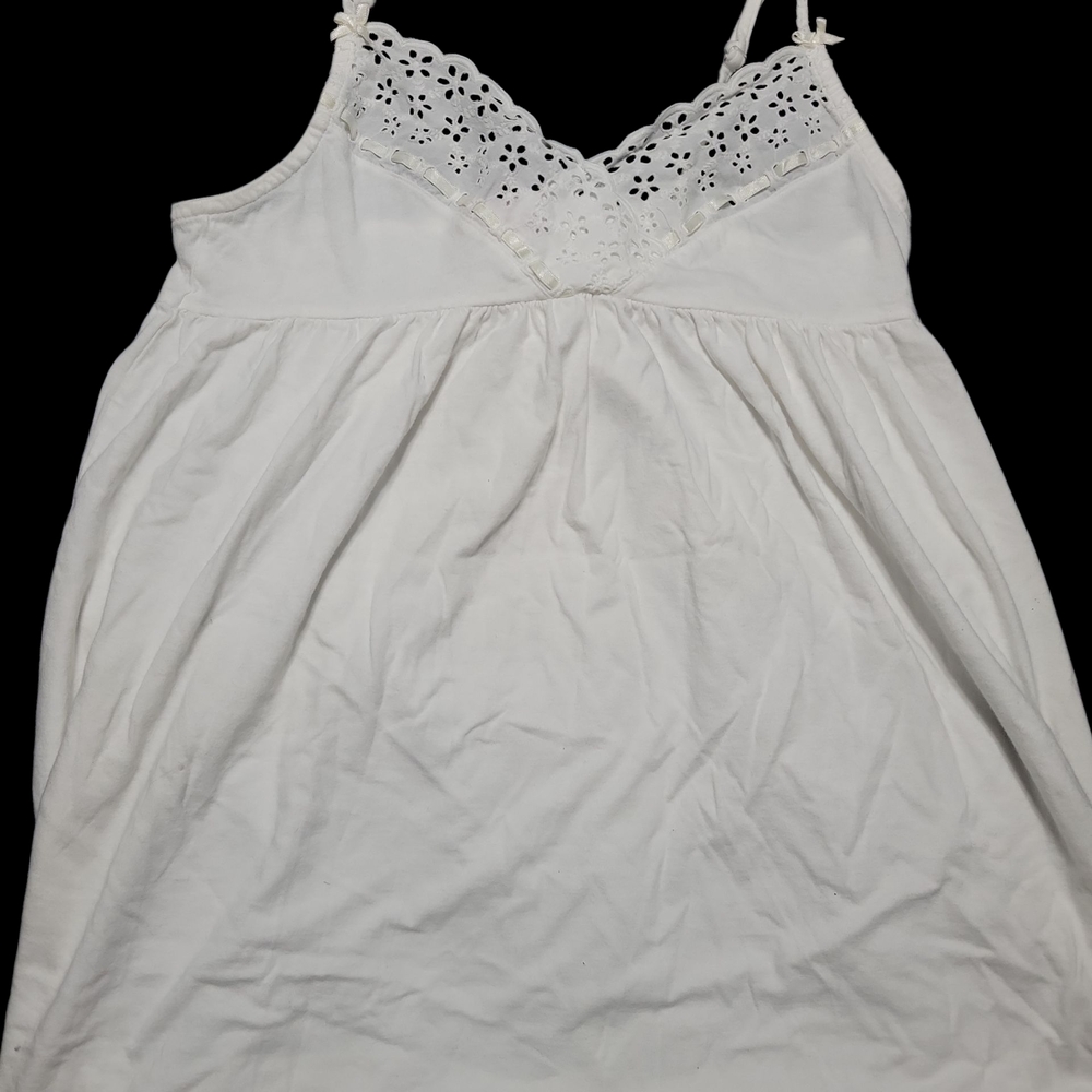 Victoria's Secret White Cami Nightgown Vintage
